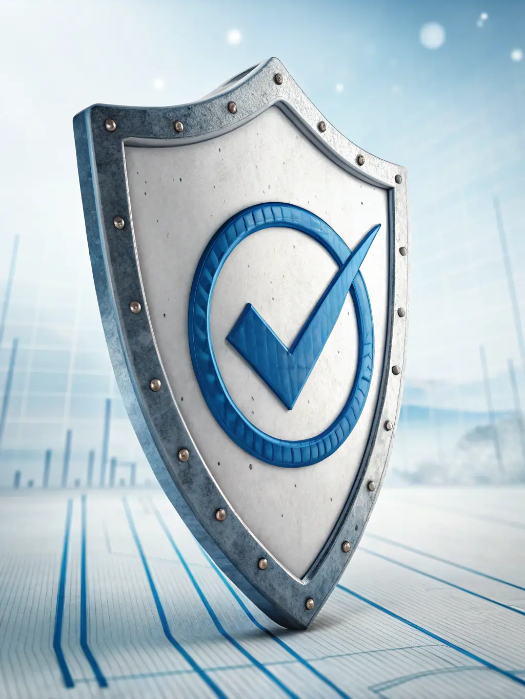 A graphic of a checkmark inside a shield, representing Axora Clean's satisfaction guarantee and commitment to customer happiness.